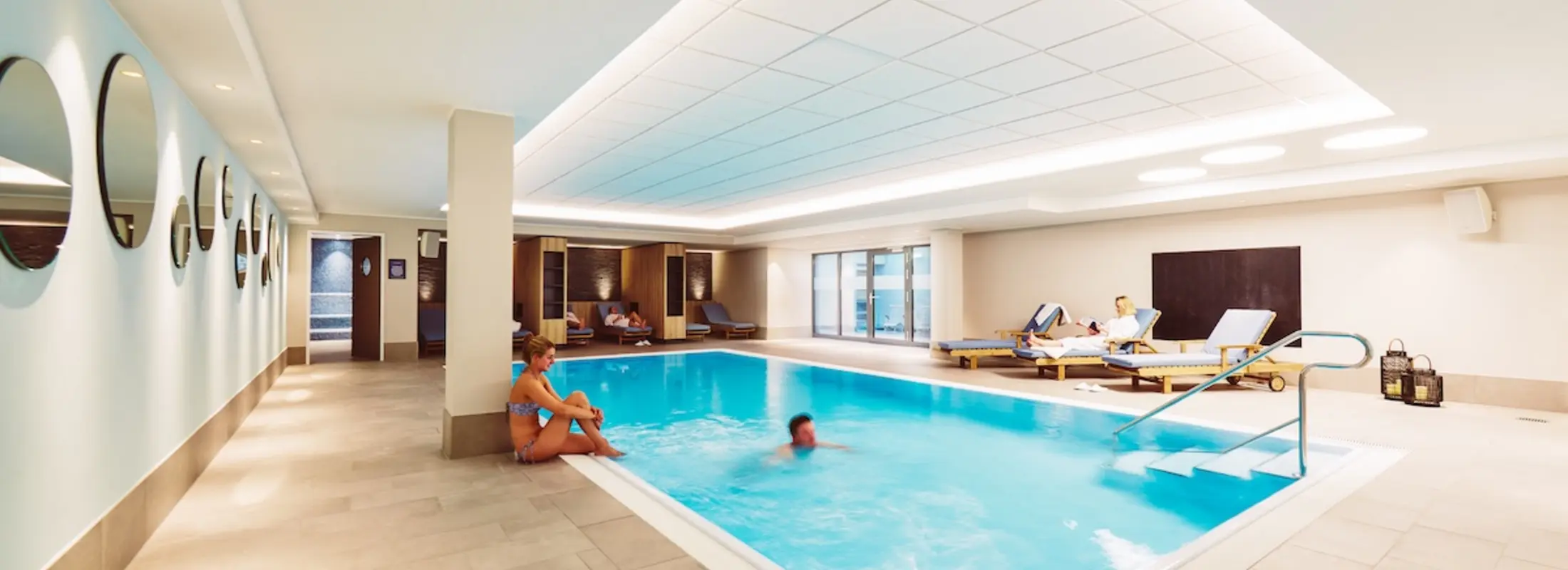 Pool im Hotel Küstenperle Standhotel in Büsum 